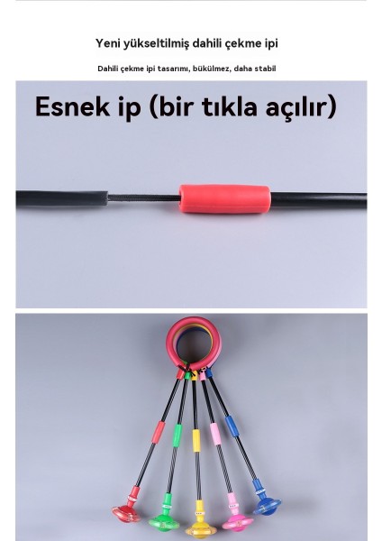 Çocuk Tek Ayaklı Katlanır Çocuk Flaş Zıplama Topu Oyuncakları (Yurt Dışından) indirimleri