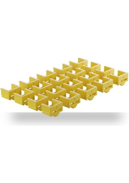 LIN-47901 20 Li Paket Sarı Rj-45 Port Kilidi