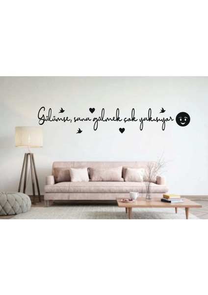 Gülümse,sana Gülmek Çok Yakışıyor Duvar modelleri