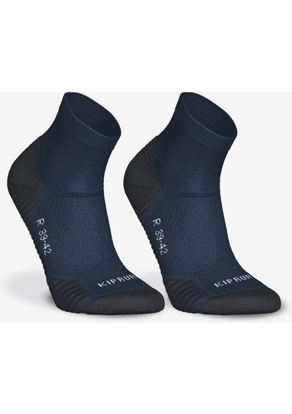 Kiprun Koşu Çorabı - Orta Boy Konçlu - 2 Adet - Run 500