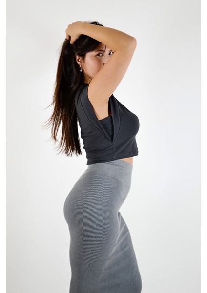 Sıfır Yaka Basic Bluz modelleri