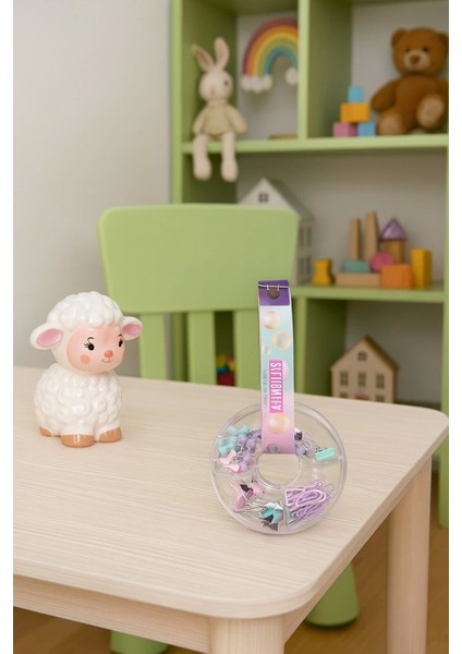 Pastel Renkli Klips Ataş Tutacak Iğne Sevimli Set fırsatları