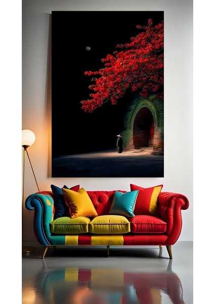 Uzak Doğu Esintileri I Ev Duvar Salon Güzellik Salonu Ofis Dükkan Dekarasyon Kanvas Tablo fiyatları