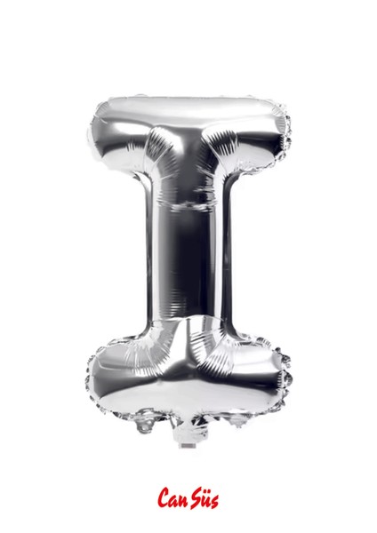 Harf Folyo Balon Gümüş 100CM 40 Inç
