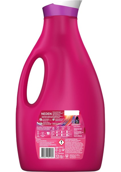 Yumoş Sıvı Deterjan Renkliler Için Canlandırıcı Bakım 2520 ml modelleri