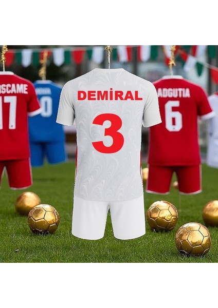 Türkiye Merih Demiral Milli Takım Çocuk Forması 2026 Fifa Dünya Kupası Avrupa