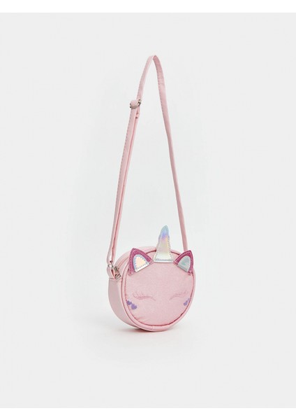 Lcw Accessorıes Pembe Hayvan Figürlü Kız Çocuk Omuz Çantası