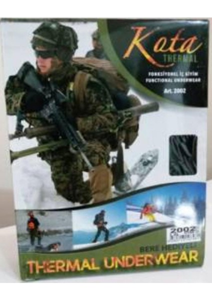 Erkek Haki Askeri Termal Içlik Tayt Fanila Takım(Bere Hediyeli) fırsatları