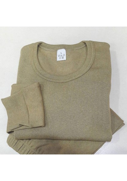 Erkek Haki Askeri Termal Içlik Tayt Fanila Takım(Bere Hediyeli) indirimleri