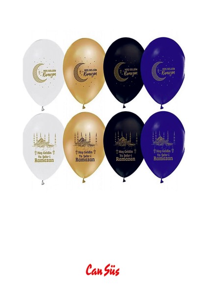 Hoşgeldin Ramazan Baskılı Balon 10 Adet