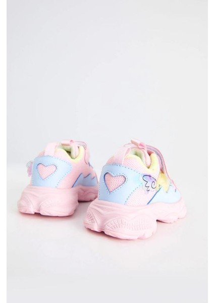 Kimmy Kız Çocuk Renkli Hafi Cırtlı Spor Ayakkabı 346.24K.309 indirimleri