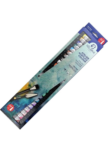Atelier Akrilik Boya Seti 24LÜ 12ML