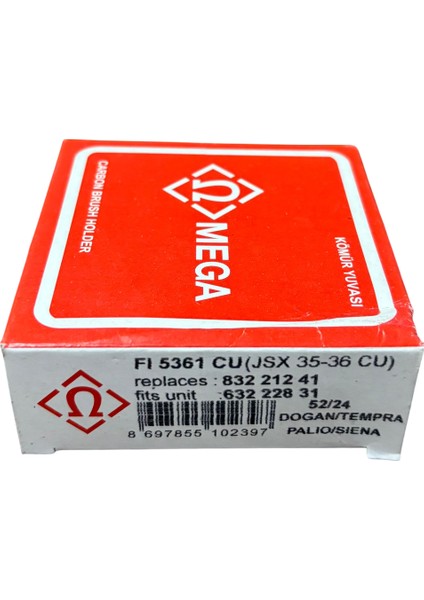 Fı 5361 Cu Kartal Slx Marş Kömür Yuvası