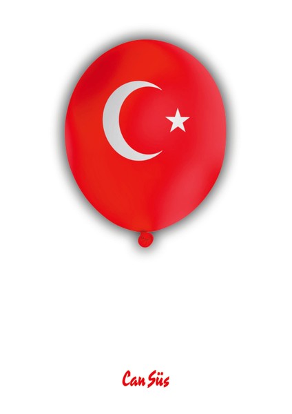 Bayrak Balon 5'li