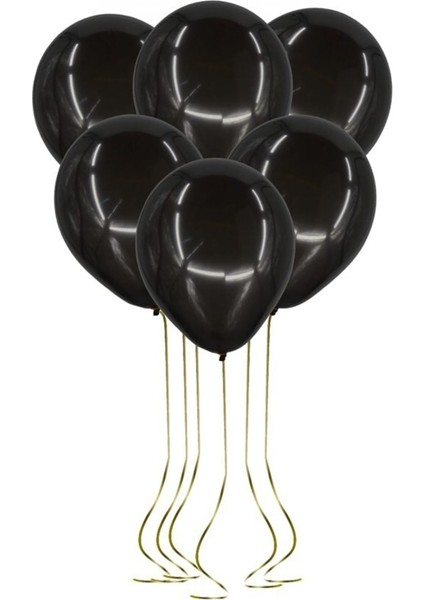 10LÜ Balon SIYAH12INÇ