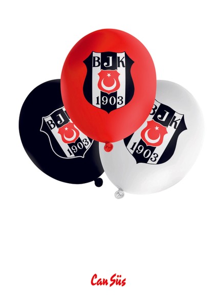 Bjk Baskılı Balon 5'li