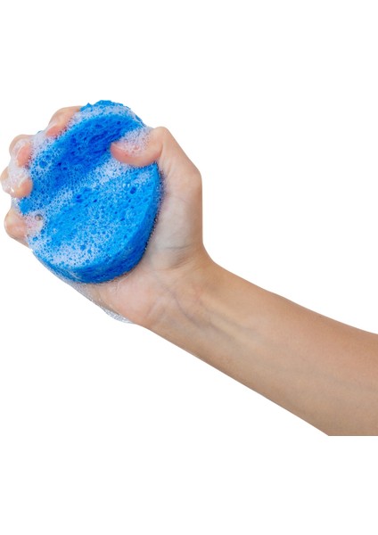 Selülozik Bebek Banyo Süngeri Mavi fırsatları