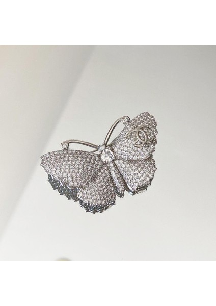 Mikail Meleği Taşlı Çelik Kolye Broş Set fırsatları