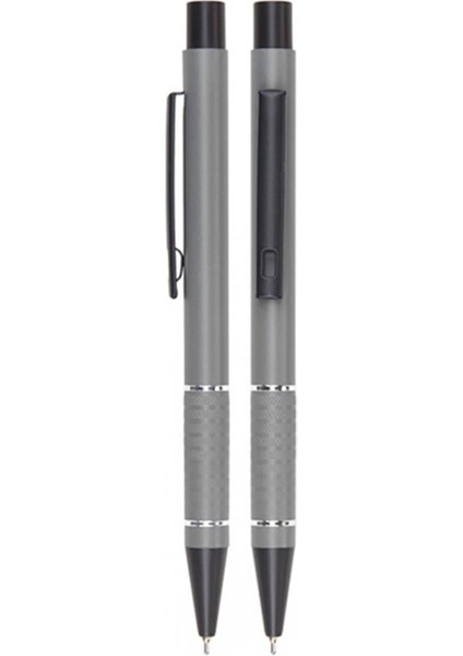 Kişiye Özel Metal Tükenmez Kalem Gri