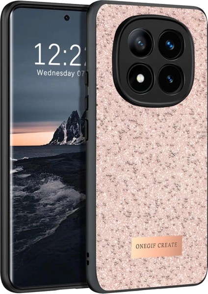 Xiaomi Redmi Note 14 Pro 4g Bright Simli Kapak - Pembe