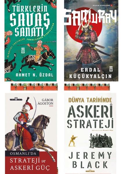 Osmanlı’da Strateji ve Askeri Güç, Dünya Tarihinde Askeri Strateji,türklerin Savaş Sanatı, Kılıcın Efendileri I: Samuray(4kitap)