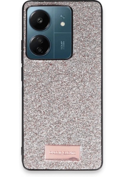 Xiaomi Redmi 13C Bright Simli Kapak - Gold