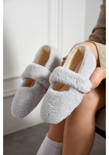 Ultra Yumuşak Peluş Kadın Ev Babeti Ses Yapmaz Hafif Taban Panduf fiyatları