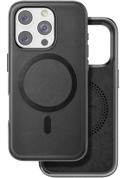iPhone 16 Pro Puskas Magsafe Kapak - Siyah