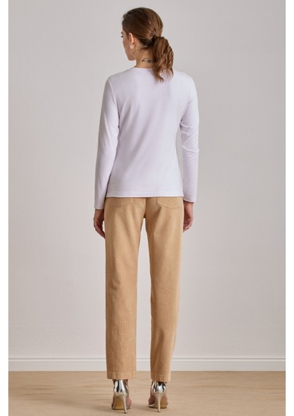 Relax Fit Beyaz Viskon Bluz fiyatları