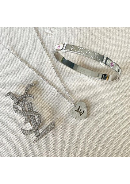 Kalpli Yonca Çelik Kombin Set