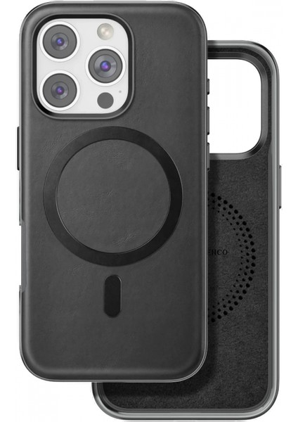 iPhone 16 Pro Max Puskas Magsafe Kapak - Siyah