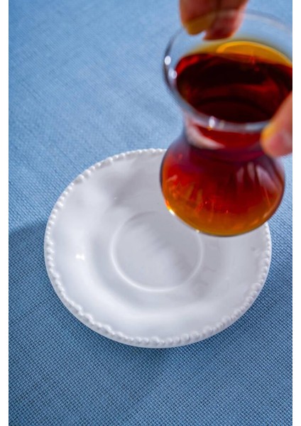 Mılano 6'lı Çay Tabak 11CM modelleri