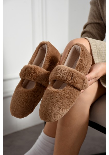 Ultra Yumuşak Peluş Kadın Ev Babeti Ses Yapmaz Hafif Taban Panduf fiyatları