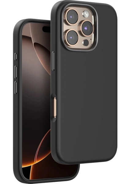 iPhone 16 Pro Jinta Magsafe Kapak - Siyah