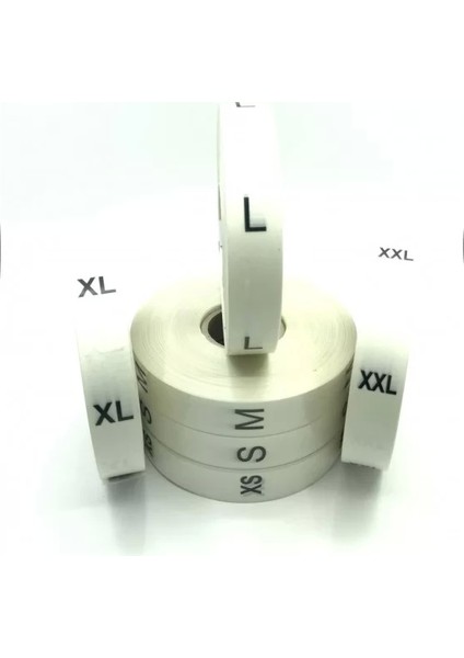 Şeffaf Uzun Beden Etiketi M 500 Lü