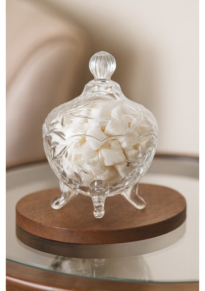 Kristal Cam Şekerlik 13 cm