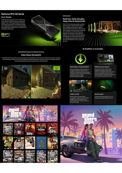 GTA-VI Valo V84 ✔ Ryzen 5 8400F DDR5 32GB 6400MHZ Ram 1TB M.2 Nvme SSD 8GB GDDR7 RTX5060 Ekran Kartı Premium Oyuncu Bilgisayarı fiyatları