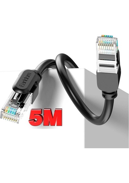 Nw1 5m Cat 6 Ethernet Network Kablosu - Siyah