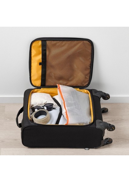 3'lü Küçük Fermuarlı Saklama Kutuları 48X22 cm Beyaz Set fırsatları