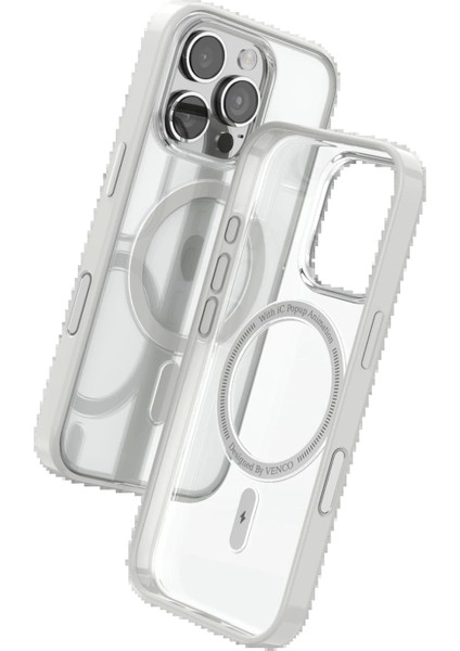 Apple iPhone 16 Pro Joly Magsafe Kapak - Beyaz fiyatları