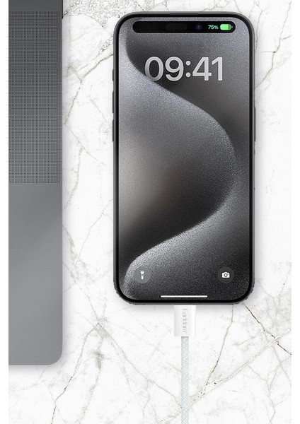 EC-190CC 1m 60W Type-C To Type-C Pd Hızlı Şarj Kablosu - Beyaz fiyatları