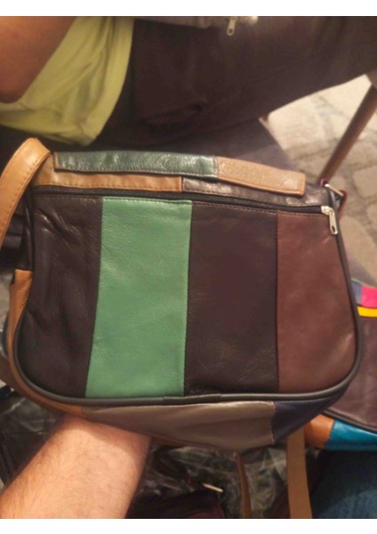 Çok Renkli Patchwork Desenli Kadın Omuz Çantası fiyatları
