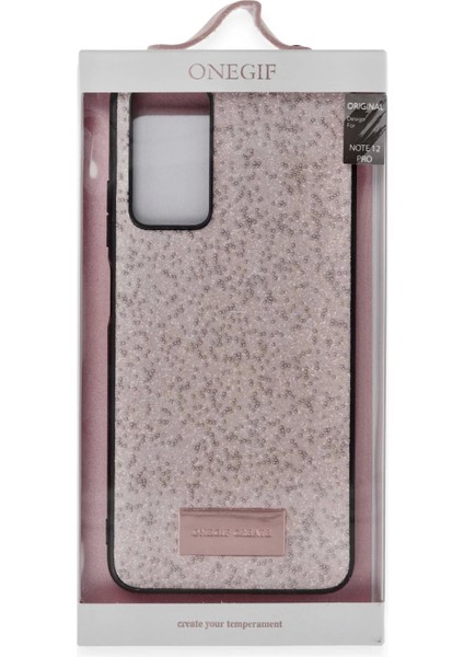 Xiaomi Redmi Note 12 Pro 4g Bright Simli Kapak - Derin Mor modelleri