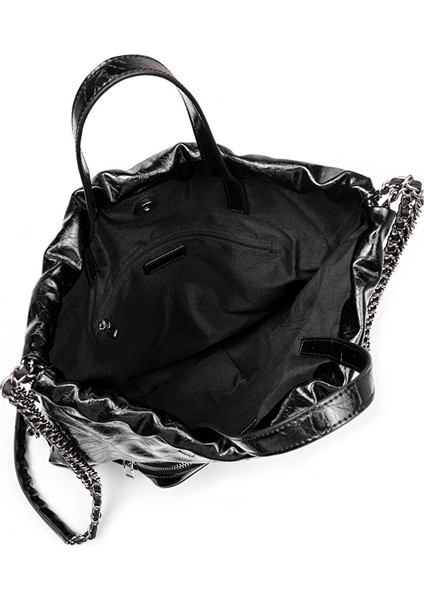 Deri Görünümlü Karma Aksesuarlı Sırt Çantası TW6250119001001 fırsatları