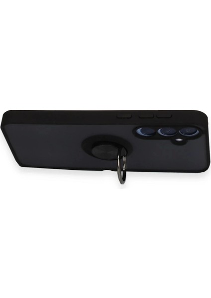 Samsung Galaxy A25 5g Kılıf Montreal Yüzüklü Silikon Kapak - Sarı indirimleri