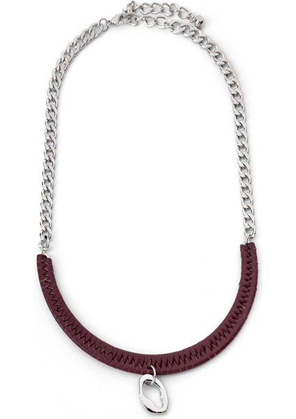 Kontrast Dokulu Metal Kolye TW6250051040035