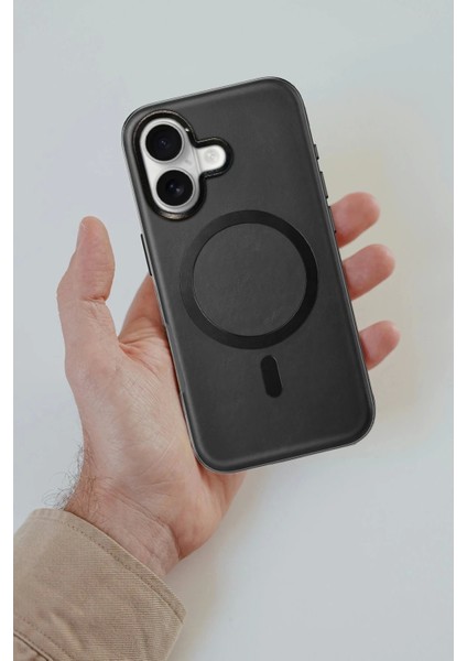 iPhone 16 Puskas Magsafe Kapak - Siyah fiyatları