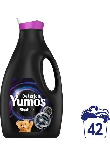 Yumoş Sıvı Deterjan Siyahlar Için Canlandırıcı Bakım 2520 ml