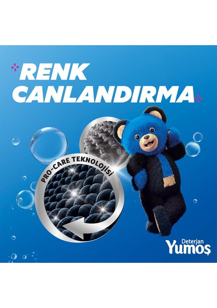 Yumoş Sıvı Deterjan Siyahlar Için Canlandırıcı Bakım 2520 ml modelleri