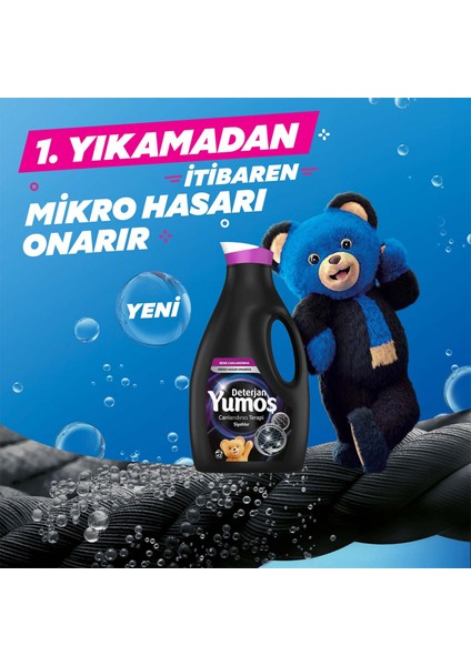 Yumoş Sıvı Deterjan Siyahlar Için Canlandırıcı Bakım 2520 ml indirimleri